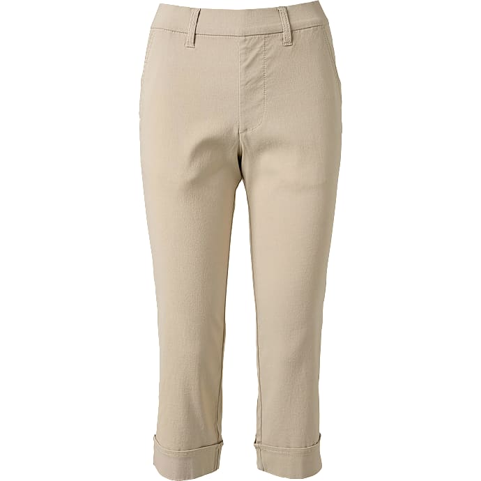 VRS Dame Capri Bengalin Bukser Lysebrun