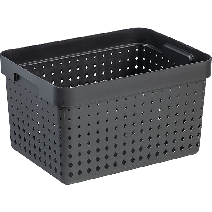 Seoul Basket kurv - sort (L)