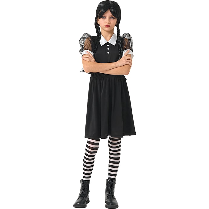 Halloween gotisk kjole kostume str. 128