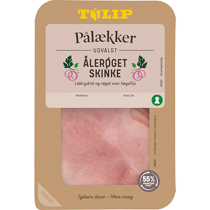 Røget skinke i skiver