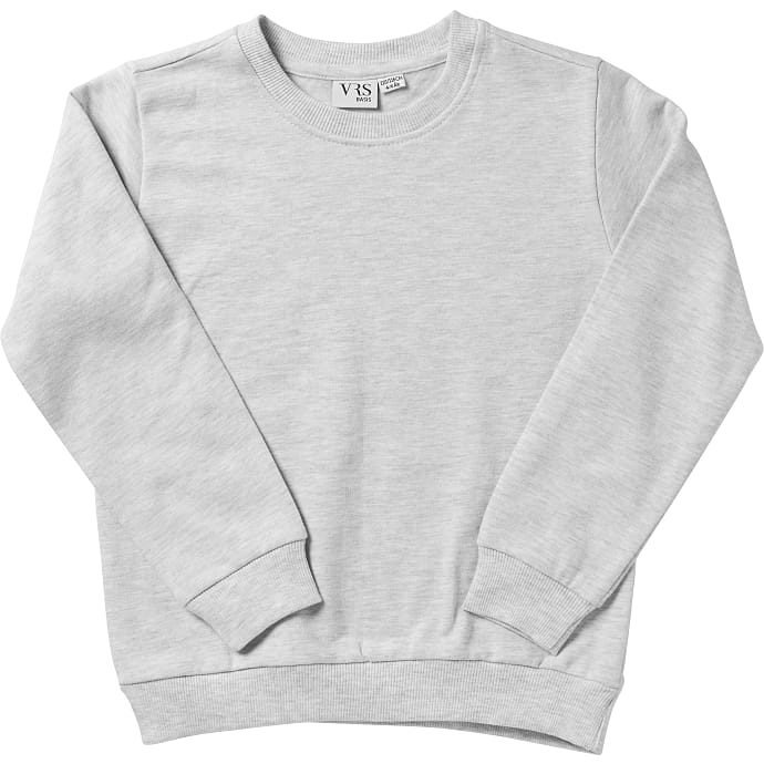 VRS Kids Basic Børnesweater Str. 134/140 Grå