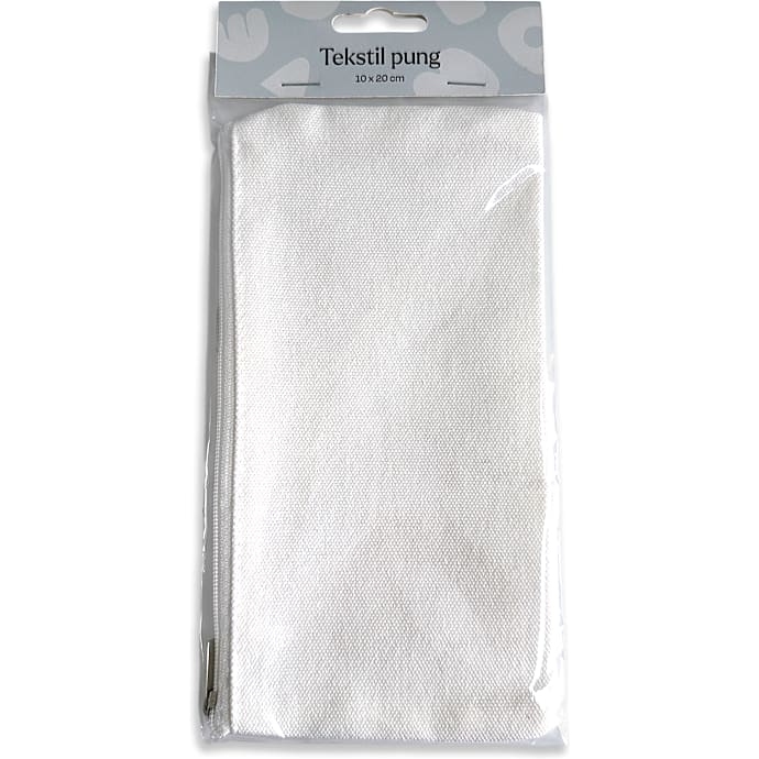 Tekstilpung - hvid