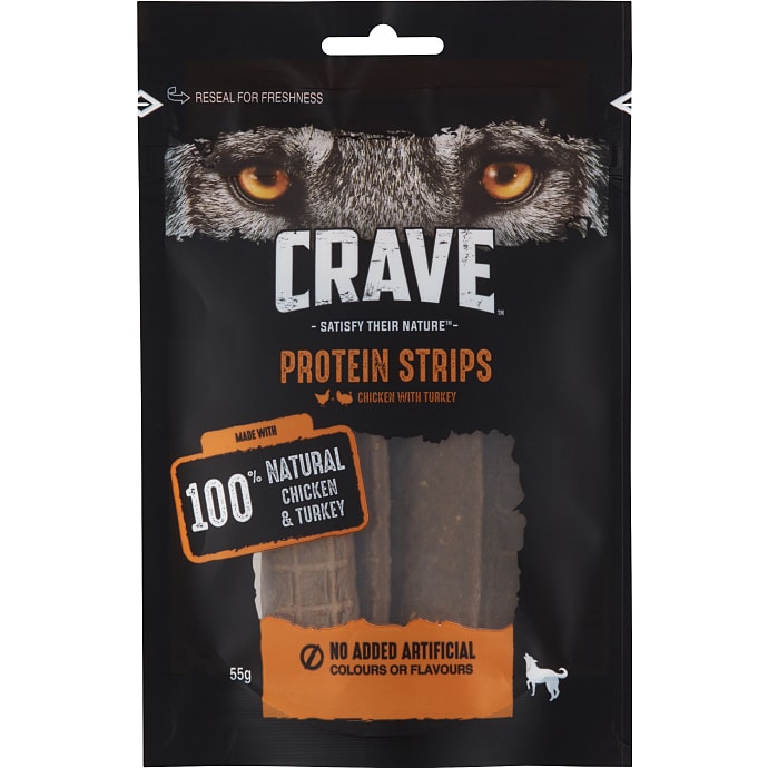 Protein godbidder m. kalkun og kylling til hunde