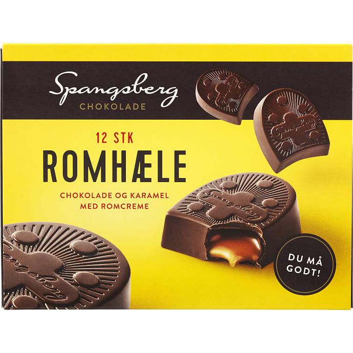 Spangsberg Mørk Chokolade Karamelcreme & Rom