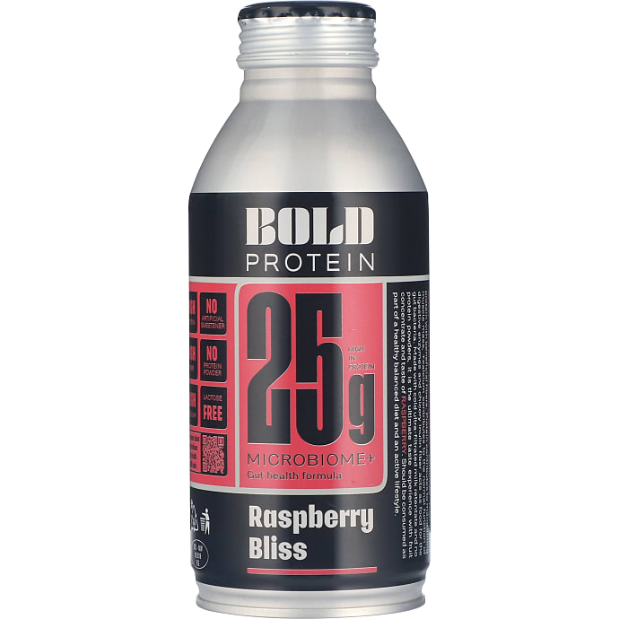 Bold Protein Hindbær 380 ml
