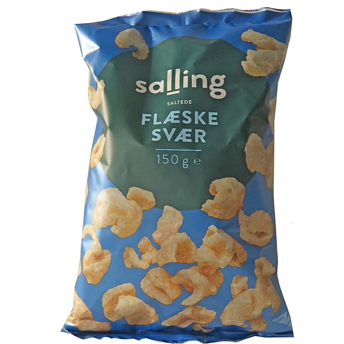 Flæskesvær m. salt – produktbillede