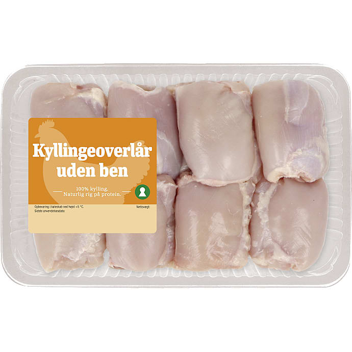Kyllingeoverlår uden ben