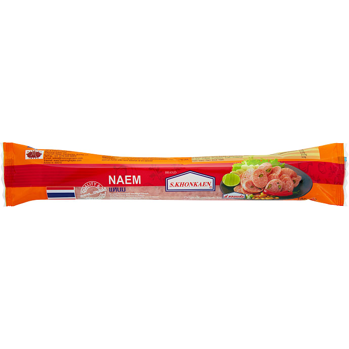 S. Khonkaen Pølse med Krydderier