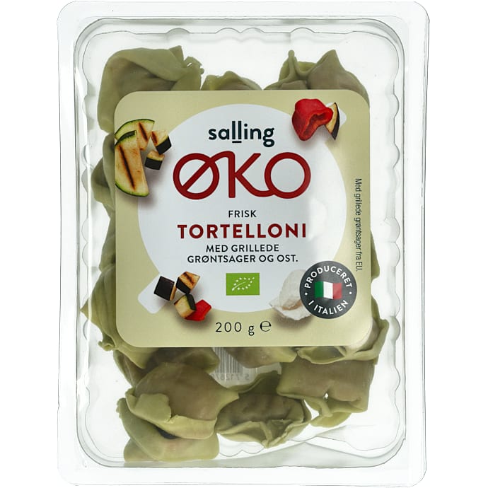 Salling ØKO Tortelloni med grøntsager og ost