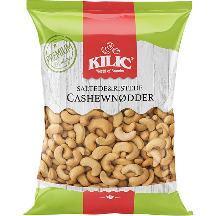 Ristede cashewnødder m. salt