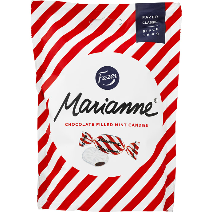 Fazer Pebermyntebolcher m. chokoladesmag 120 g