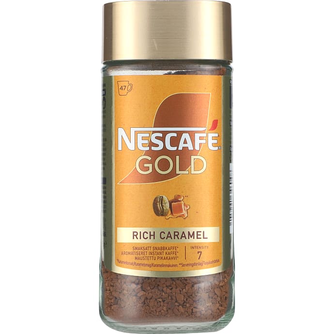 Instant kaffe karamel