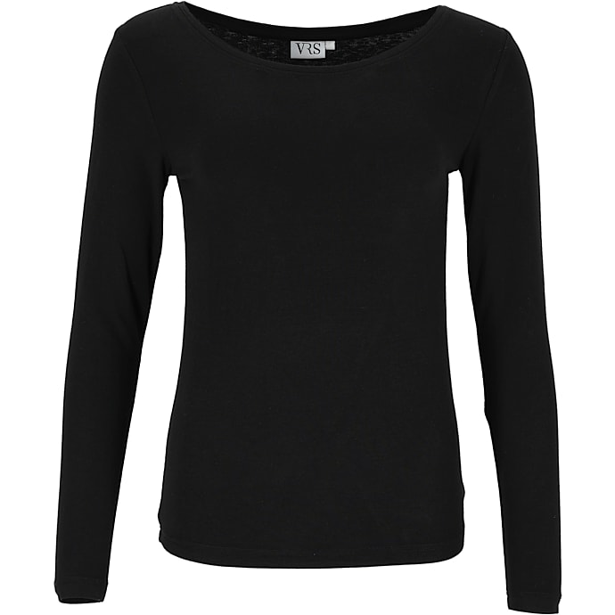 VRS dame Top l/æ str. 2XL - sort