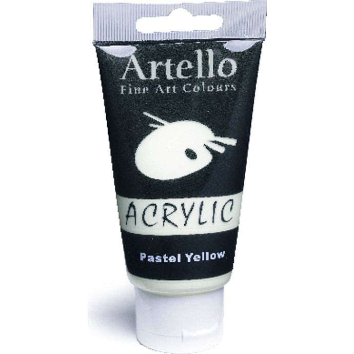 Artello akrylmaling 75 ml - pastel yellow
