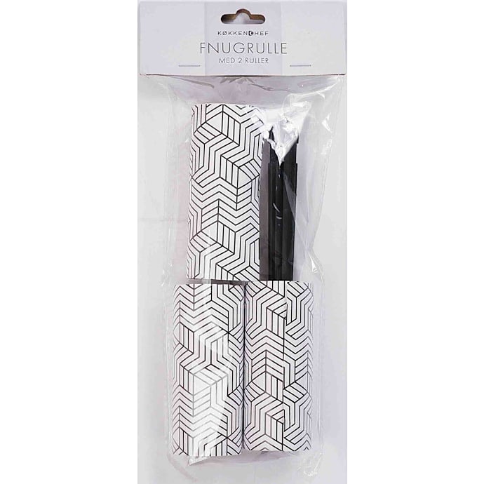 Køkkenchef fnugrullesæt 2-pak