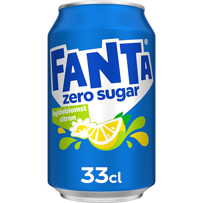 Fanta Hyldeblomst & Citron Zero