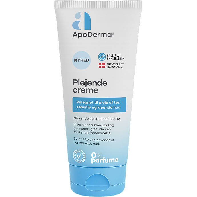 ApoDerma Plejende Creme Parfumefri 200 ml