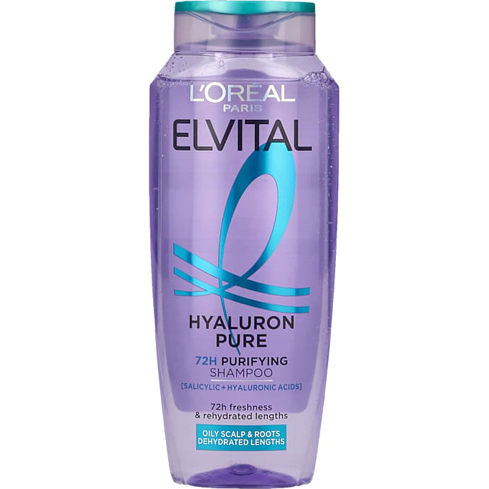 L'Oréal Paris Shampoo Salicyl- og Hyaluronsyre