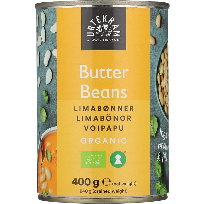Urtekram Butter Beans ØKO