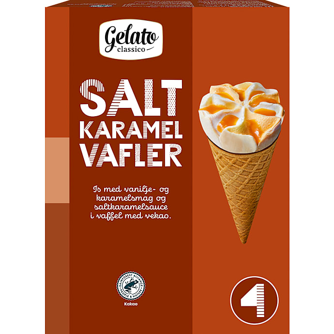 Gelato Classico Salt Karamel Vaffel