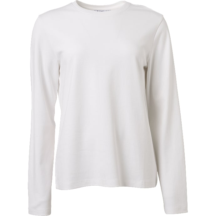 VRS dame T-shirt langærmet str. 2XL - hvid