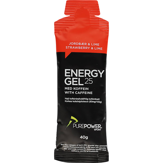 PurePower Energigel Jordbær & Lime