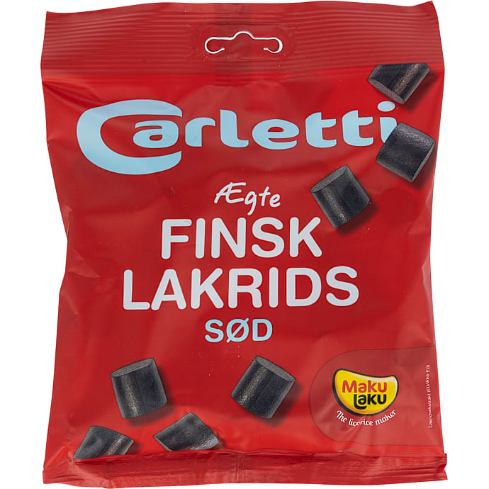 Ægte finsk lakrids sød