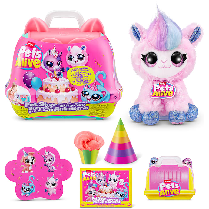 Pets Alive Pet Shop Fødselsdags Bamse