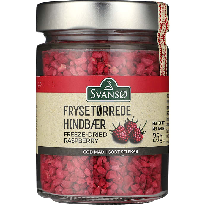 Svansø Frysetørrede Hindbær