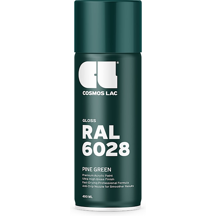 Cosmos spraymaling blank 0,4 liter - Pine Green