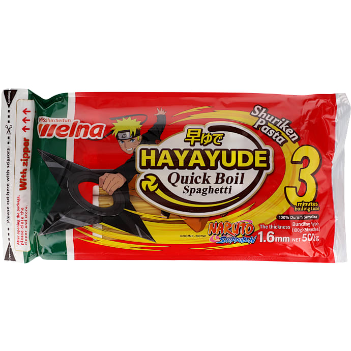 Nisshin Seifun Welna Naruto Spaghetti