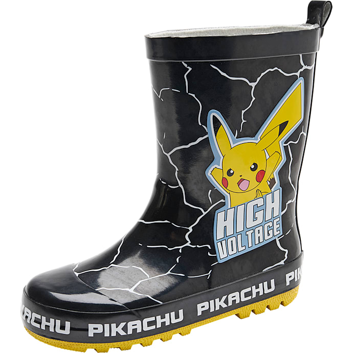 Pokémon Børne Gummistøvler Str. 24 Sort