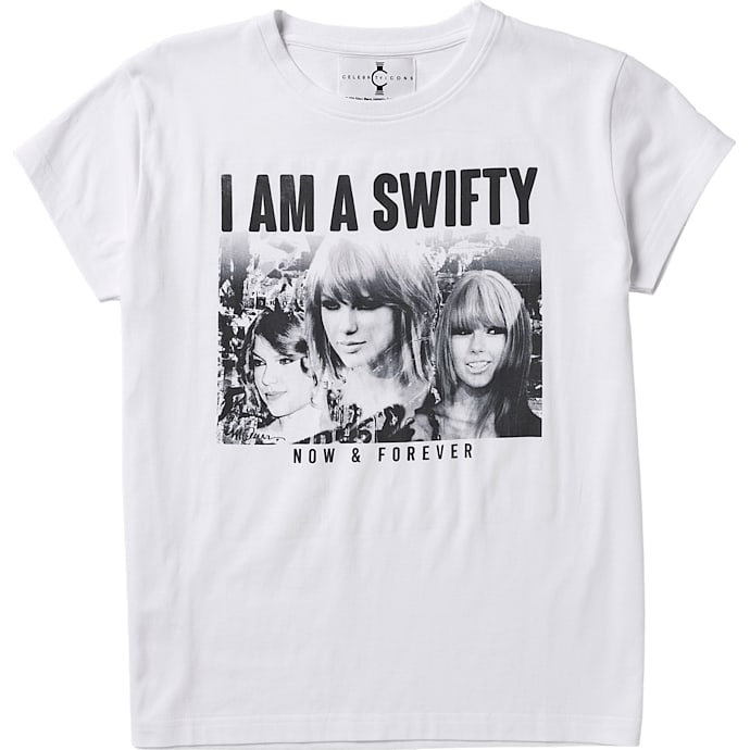 Taylor Swift T-shirt str. 170 - hvid
