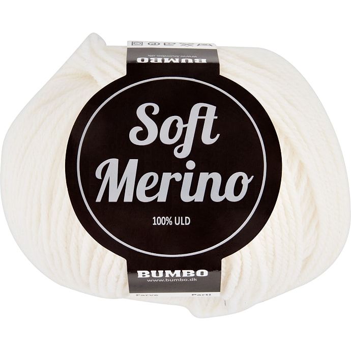 BUMBO By Mayflower Soft Merino Uldgarn Hvid 101