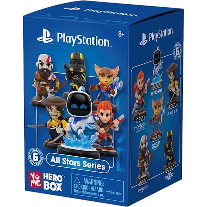 YuMe Playstation Hero box figurer