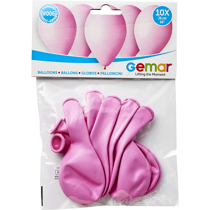 Latexballoner 26 cm Rosa