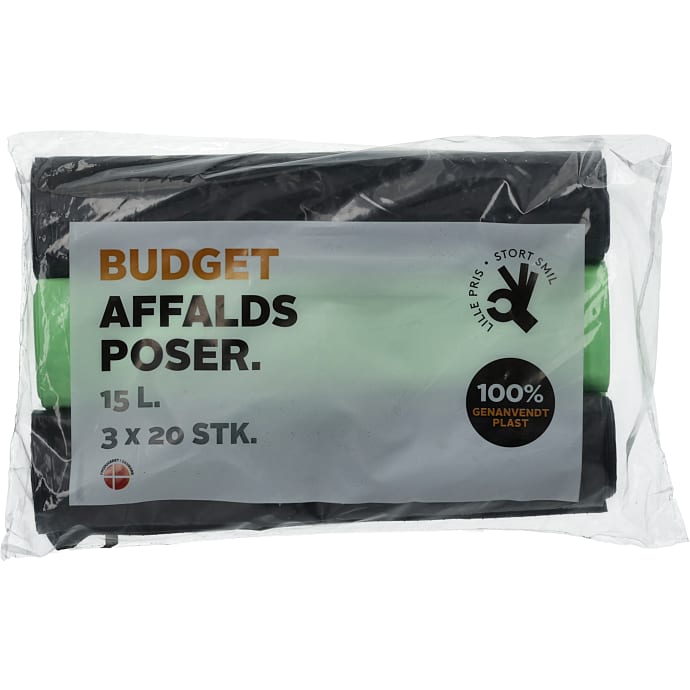 Budget Affaldsposer