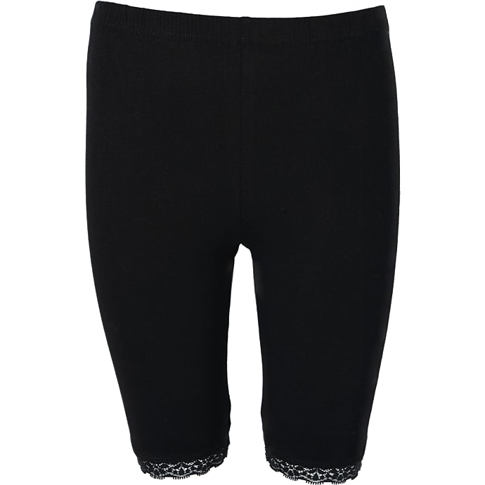 VRS Teen Cykelshorts med blondekant sort