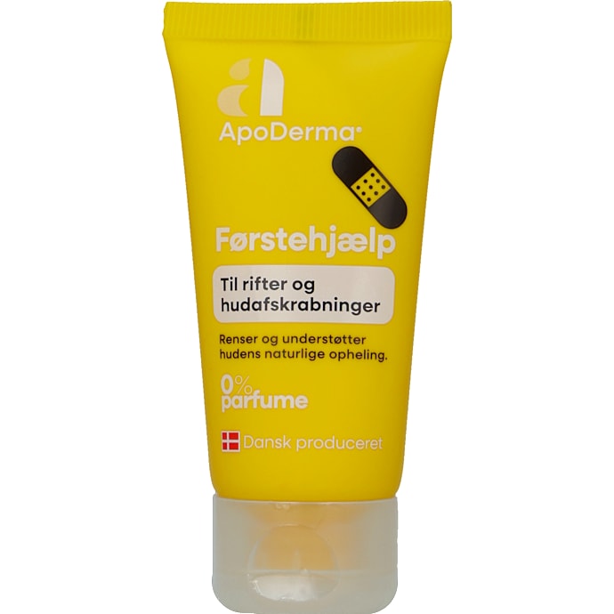 Creme til rifter og hudafskrabninger parfumefri