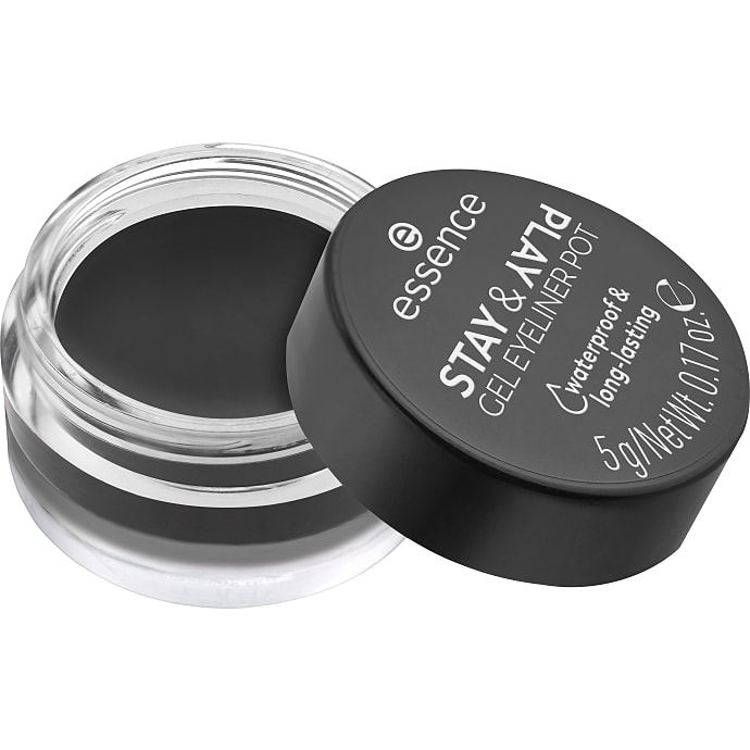 Eyeliner Gel 01 Black vandfast