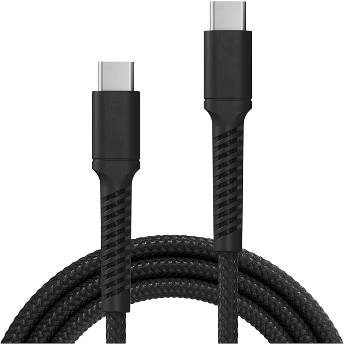 X2O Longlife 100W USB-C/C-kabel Sort