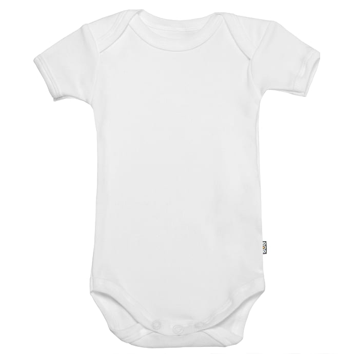 808 baby body kortærmet str. 92 - hvid
