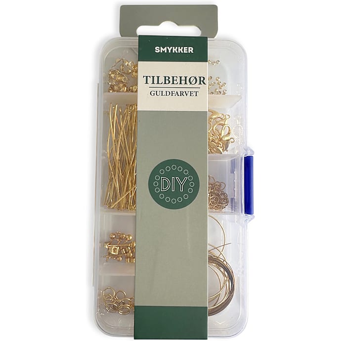 Smykketilbehør æske forgyldt