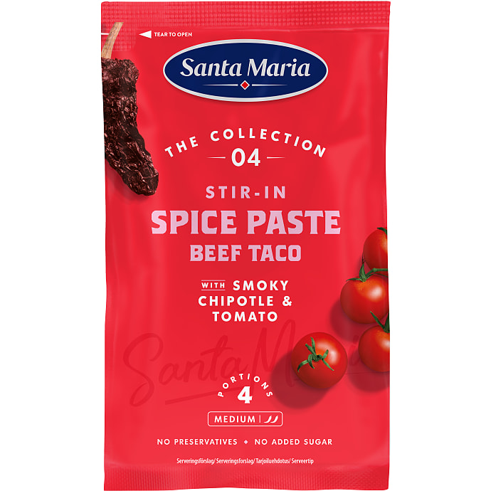 Santa Maria Spice Paste Beef Tacos