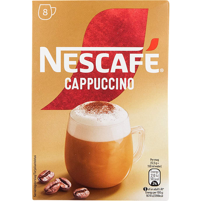 Nescafé Cappuccino 8 stk