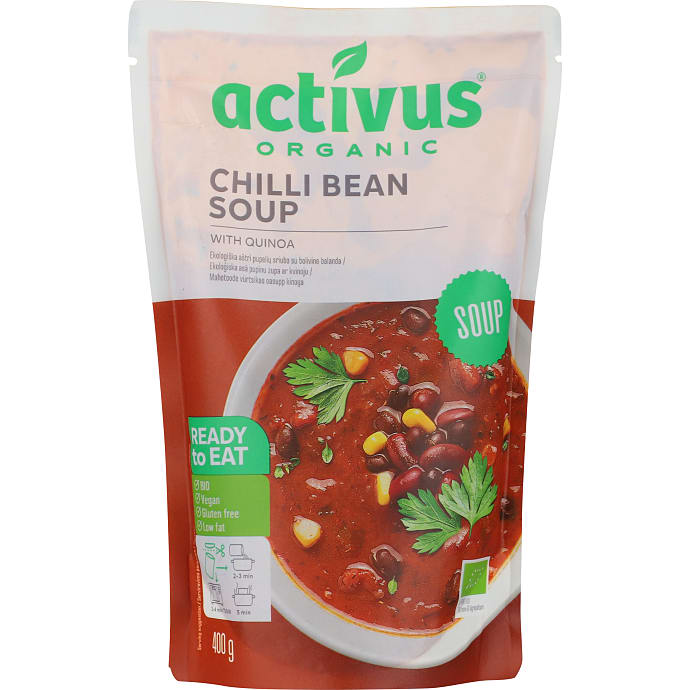 Auga Chillibønnesuppe med quinoa øko