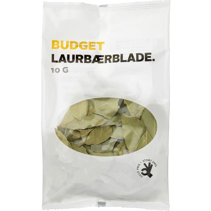 Budget Hele laurbærblade 10 g