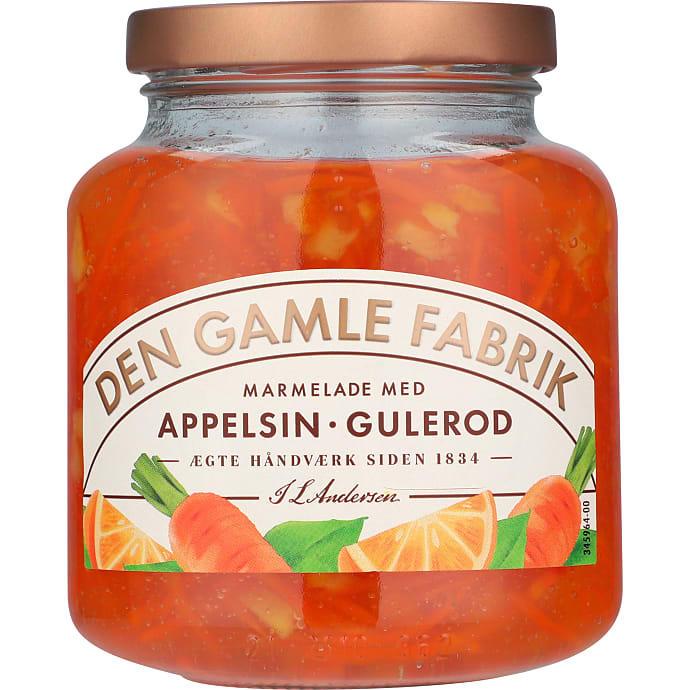 Appelsin- og gulerodsmarmelade