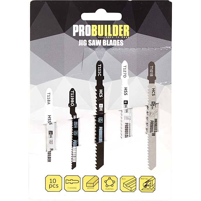 Probuilder stiksavklinger 10-pak