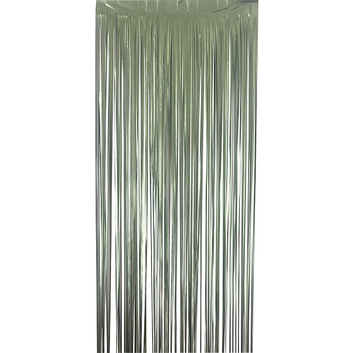 Salling lamettagardin 90x250 cm mat grøn
